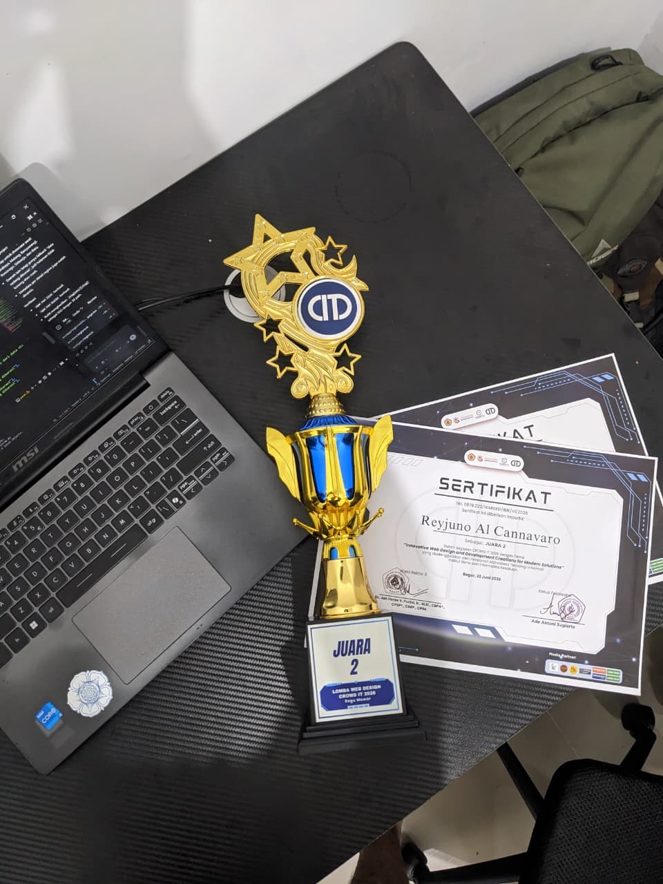 Juara 2 Web Design Competition Nasional