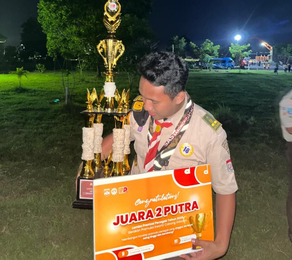 Juara 2 Umum Lomba Prestasi Penegak (LPP) Sidoarjo