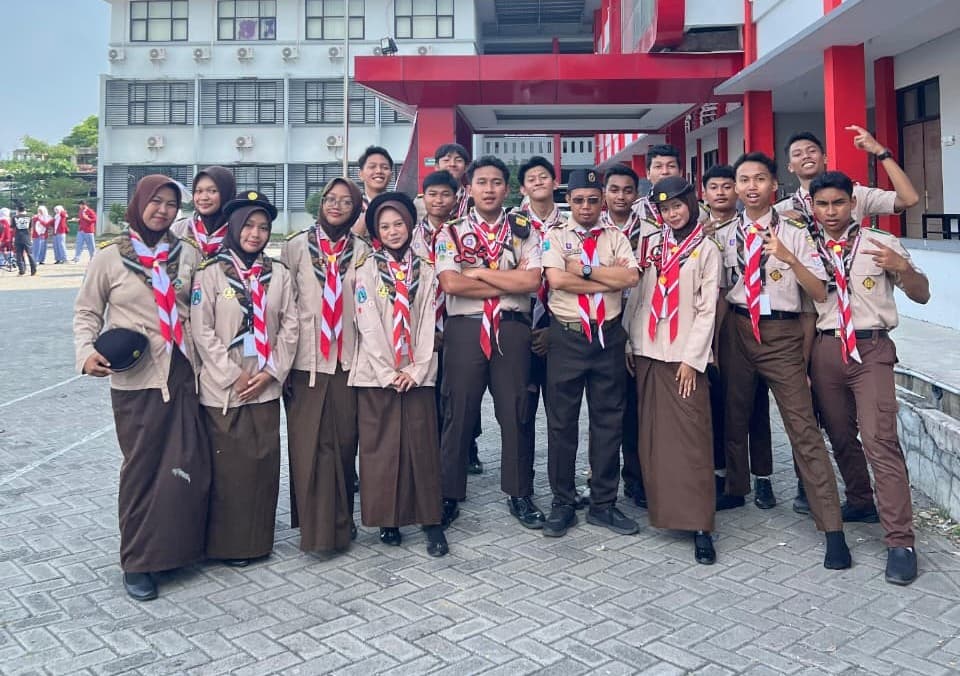 Pemangku Adat Putra Dewan Ambalan SMK Telkom Sidoarjo